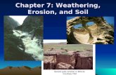 Chapter 7: Weathering, Erosion, and Soil. How does this cartoon relate to weathering and erosion?