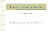 Financial Statement Analysis P.V. Viswanath Based on Damodaran’s Corporate Finance.