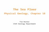 Tim Horner CSUS Geology Department The Sea Floor Physical Geology, Chapter 18.