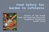County of San Diego Food and Housing Division Stephanie Singleton LeAnh Irish.