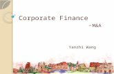 Corporate Finance - M&A Yanzhi Wang. Loughran and Vijh (1997) Using 947 acquisitions during 1970-1989, this article finds a relationship between the post-acquisition.