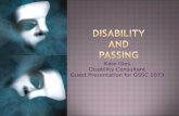 Kate Gies Disability Consultant Guest Presentation for GSSC 1073.