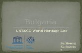 UNESCO World Heritage List Bartłomiej Kucharczyk.