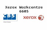 Xerox Workcentre 6605. Machine Overview Document Feeder Control Panel Output Tray Tray 1 Manual Feed Slot.