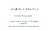 Workplace Attractors Norman Amundson University of British Columbia Canada amundson@interchange.ubc.ca.