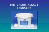 THE CHLOR-ALKALI INDUSTRY. Chlorine is manufactured by the electrolysis of brine. Sodium hydroxide is produced at the same time. Three different methods.