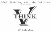 5046: Modeling with the Definite Integral AP Calculus.