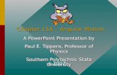 Chapter 11A – Angular Motion A PowerPoint Presentation by Paul E. Tippens, Professor of Physics Southern Polytechnic State University A PowerPoint Presentation.
