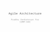 Agile Architecture Prabhu Venkatesan for COMP-684.
