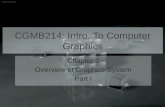 CGMB214: Intro. To Computer Graphics Chapter 2 Overview of Graphics System Part I Image from .