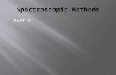 PART 3 1. 2 Absorption Spectrometer Dr. S. M. Condren SourceWavelength SelectorDetector Signal Processor Readout Sample.