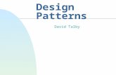 Design Patterns David Talby. This Lecture n More for a Document Editor u Synchronizing Multiple Windows F Observer u Simplifying complex interactions.