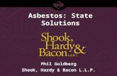 Asbestos: State Solutions Phil Goldberg Shook, Hardy & Bacon L.L.P. Phil Goldberg Shook, Hardy & Bacon L.L.P.