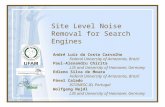 Site Level Noise Removal for Search Engines André Luiz da Costa Carvalho Federal University of Amazonas, Brazil Paul-Alexandru Chirita L3S and University.