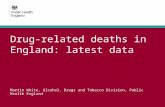 Drug-related deaths in England: latest data Martin White, Alcohol, Drugs and Tobacco Division, Public Health England.