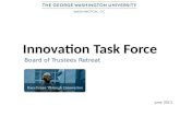 Innovation Task Force Board of Trustees Retreat June 2013.
