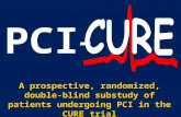 PCI - A prospective, randomized, double- blind substudy of patients undergoing PCI in the CURE trial.