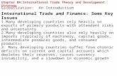 Chapter 8A:International Trade Theory and Development Strategy International Trade and Finance: Some Key Issues 1.Many developing countries rely heavily.