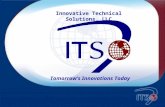 Innovative Technical Solutions, LLC Tomorrow’s Innovations Today.