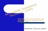 Networked Insurance Personal Lines Networked gives you the tools you need to make your Personal Lines business grow!