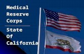 MedicalReserveCorpsStateOfCalifornia. California, Working with Federal Partners to Capture a Vast Medical Personnel Resource.