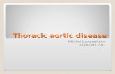 Thoracic aortic disease Kittichai Luengtaviboon 21 January 2011.