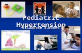 Pediatric Hypertension Elizabeth Burrows. Introduction Hypertension in American children is a growing epidemic Hypertension in American children is a.