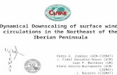 Dynamical Downscaling of surface wind circulations in the Northeast of the Iberian Peninsula Pedro A. Jiménez (UCM-CIEMAT) J. Fidel González-Rouco (UCM)