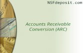NSFdeposit.com Accounts Receivable Conversion (ARC)