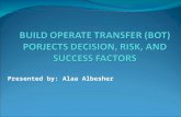 Presented by: Alaa Albesher. Outline:  Introduction.  Decision Factors.  Risk Factors.  Critical Success Factors.  Conclusion.