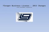 Flexgen Business License – 2015 Changes Local Government Corporation.