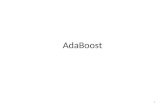 AdaBoost 1. Classifier Simplest classifier 2 3 Adaboost: Agenda (Adaptive Boosting, R. Scharpire, Y. Freund, ICML, 1996): Supervised classifier Assembling.