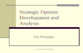 Dr. Ion Georgiou FGV-EAESP-IMQ1 Strategic Options Development and Analysis The Principles.