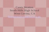 Casey Stratton South Hills High School West Covina, CA kstratton@cvusd.k12.ca.us kstratton@cvusd.k12.ca.us.