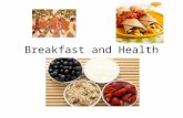 Breakfast and Health. Breakfast is the MOST important Meal of the Day Support or Refute this claim.