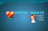CLAUDIA LLOPIS VIADA PHOTOS WINTER IN MADRID PHOTO SPRING IN MADRID.