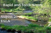 Rapid and Torch Rivers August 2013 ESLA. Issue: Increasing Sediment 1993 – Aarwood to Torch River.