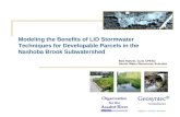 Modeling the Benefits of LID Stormwater Techniques for Developable Parcels in the Nashoba Brook Subwatershed Bob Hartzel, CLM, CPESC Senior Water Resources.