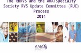 The RBRVS and the AMA/Specialty Society RVS Update Committee (RUC) Process 2014.