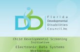 Child Developmental Screening Initiative Electronic Data Systems Workgroup.