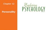 Personality Chapter 12. ______________________An individual’s characteristic patterns of thoughts, feelings, and behaviors [persisting over time and across.