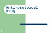 Anti-protozoal drug 1. INTRODUCTION: Humans host a wide variety of protozoal parasites that can be transmitted by insect vectors, directly from other.