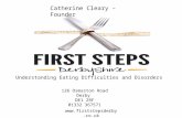 Catherine Cleary – Founder Understanding Eating Difficulties and Disorders  126 Osmaston Road Derby DE1 2RF 01332 367571.