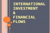 I NTERNATIONAL I NVESTMENT & F INANCIAL F LOWS. I NVESTMENT & F INANCIAL F LOWS 1. How money is invested 2. Multinational corporations 3. Where the money.