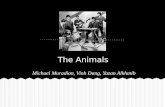 The Animals Michael Muradian, Vinh Dang, Yazan Alkhatib.