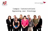Campus Conversations Agreeing our Strategy. Outline Strategy development – the process The current environment Edinburgh Napier today Looking forward.