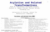 Acylation and Related Transformations Alan R. Katritzky, Kazuyuki Suzuki, Ashraf A. Abdel- Fattah, Rachel Witek, Chunming Cai University of Florida, Center.