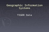 Geographic Information Systems TIGER Data. 1 Street Unit ► Street segment ► Street segment - The range of addresses that run along a street from one intersection.