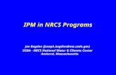 IPM in NRCS Programs Joe Bagdon (joseph.bagdon@ma.usda.gov) USDA - NRCS National Water & Climate Center Amherst, Massachusetts.