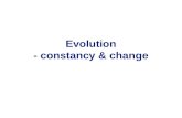 Evolution - constancy & change. Modern Evidence for Natural Selection 1.fossil records – organisms change over time 2.biogeography – related organisms.